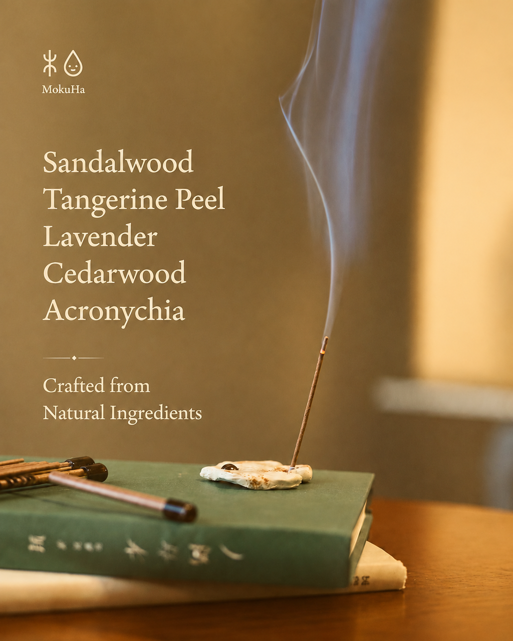 MoKuHa Handmade Incense   “After Rain Breath”