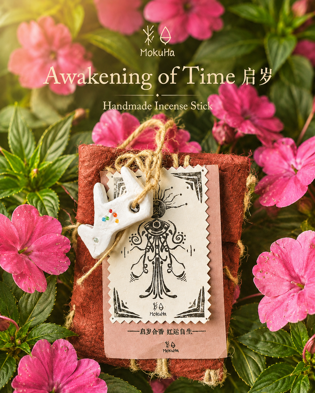 MoKuHa Handmade Incense  “Awakening of Time”