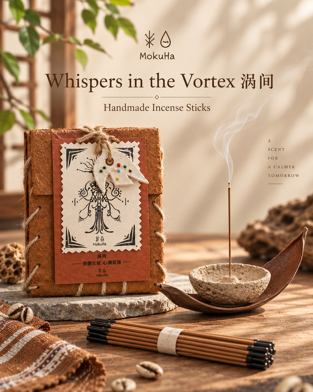 MoKuHa Handmade Incense    “Whispers in the Vortex”